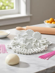 Cake Decorating Plunger Cutter for Fondant, Make Beautiful Shapes & Designs Cookie Cutter