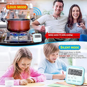 Digital Blue Clock