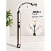 Rechargeable Electric Gas Lighter – Instant, Safe Flame for Kitchen, Candles & Diyas