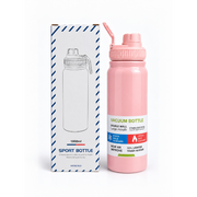 Insulated Stainless Steel Sports Water Bottle, 1 L with Filter