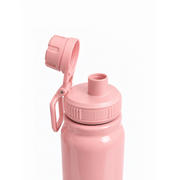 Insulated Stainless Steel Sports Water Bottle, 1 L with Filter