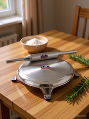 Apeiron Rolling Pin & Board (Stainless Steel)