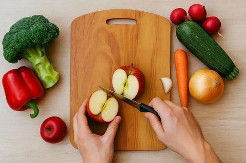 NTR Natural Wood Chopping & Cutting Board for Kitchen